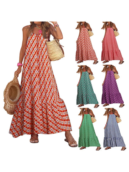 Casual Loose Long Beach Dresses