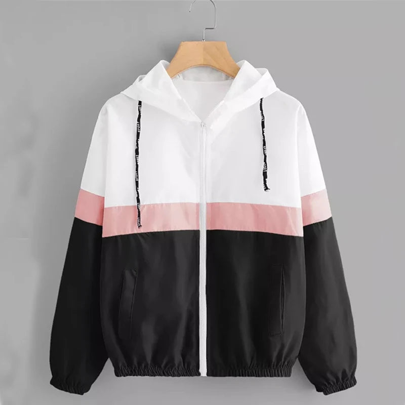 Fashion Hooded Windbreaker