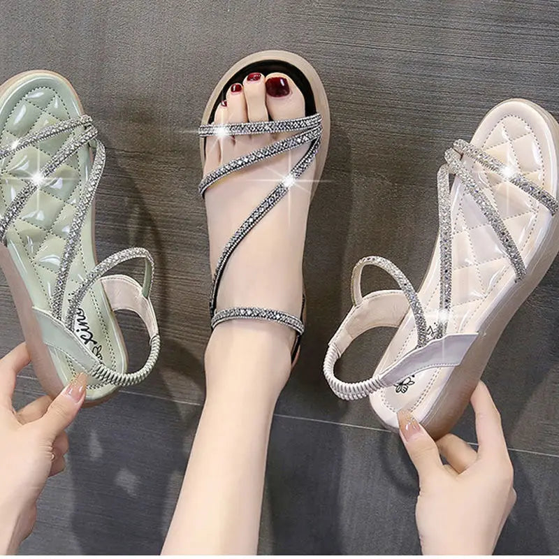 Rhinestone Sandal