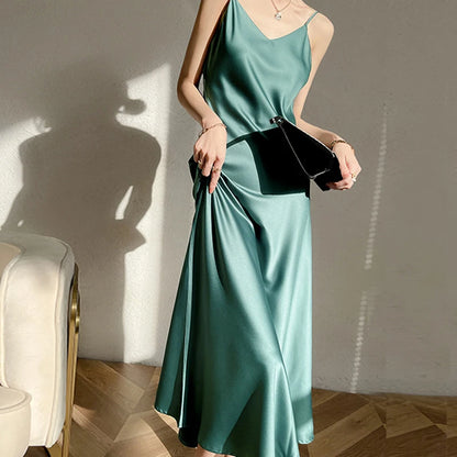 Vintage Satin Dress