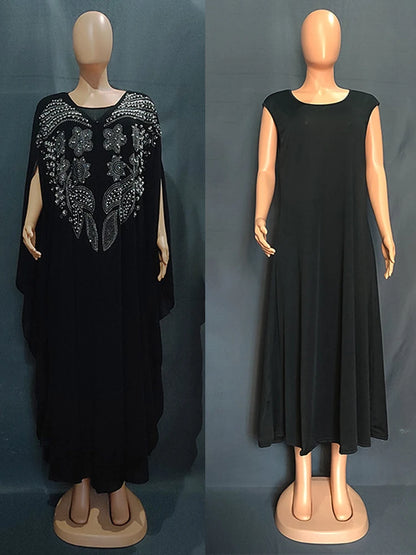 Chiffon Boubou abaya