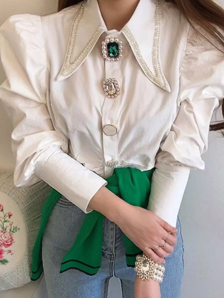 French Vintage Blouse