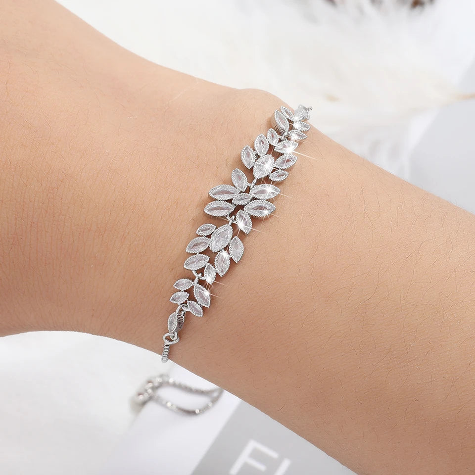 Cubic Zirconia Adjustable Bracelets