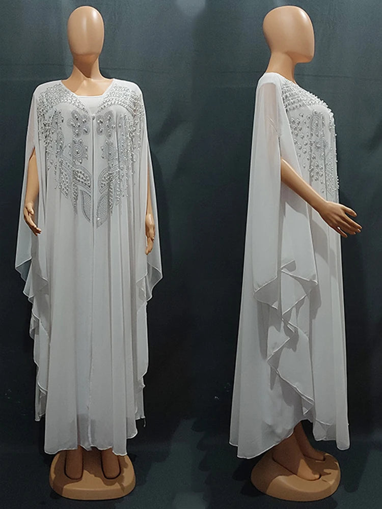 Chiffon Boubou abaya