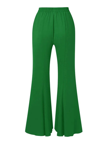 High Waist Flared Pants