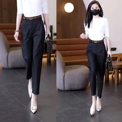 Slim Casual High Waist