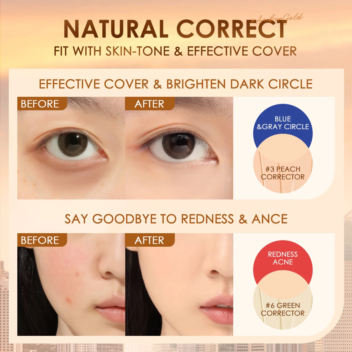 Face Concealer Long-lasting Full Coverage