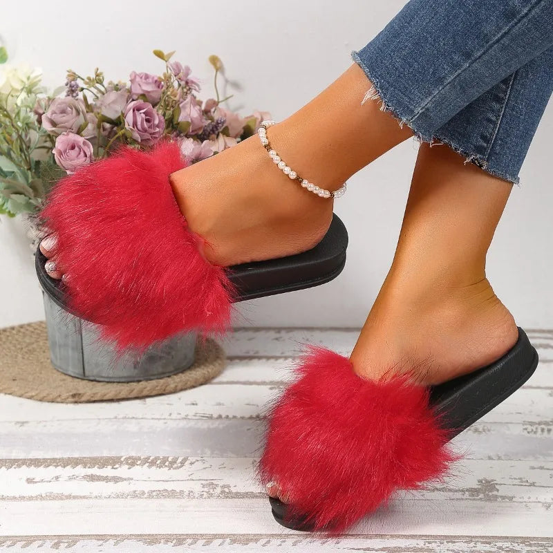 Fluffy Cute Slippers