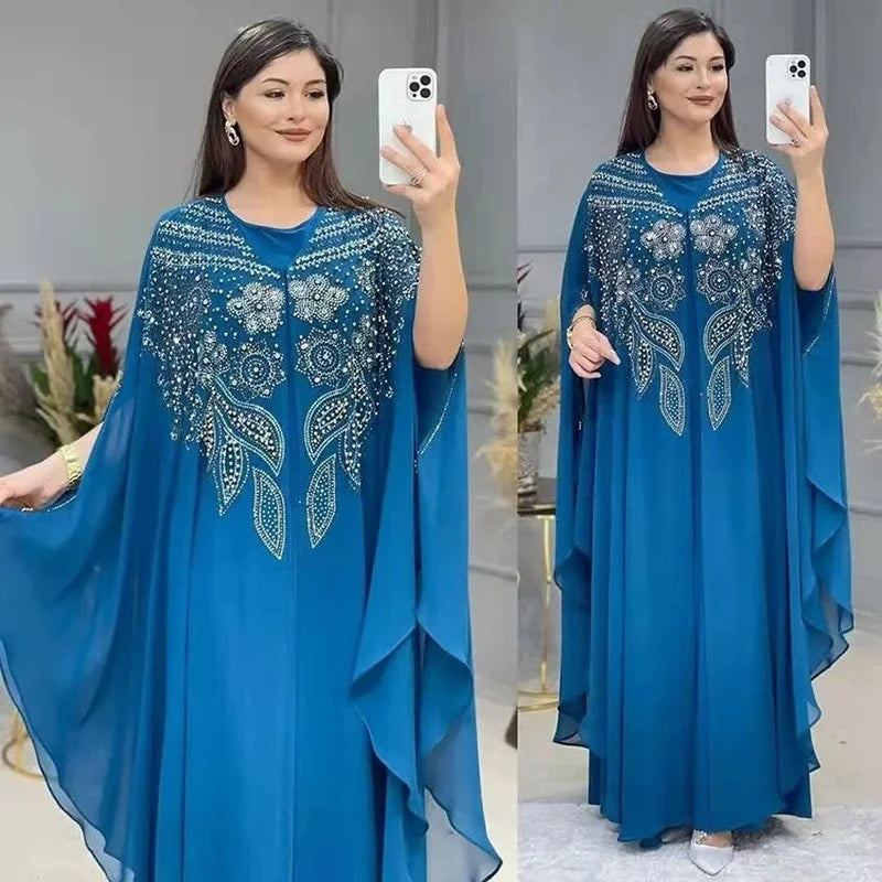 Chiffon Boubou abaya