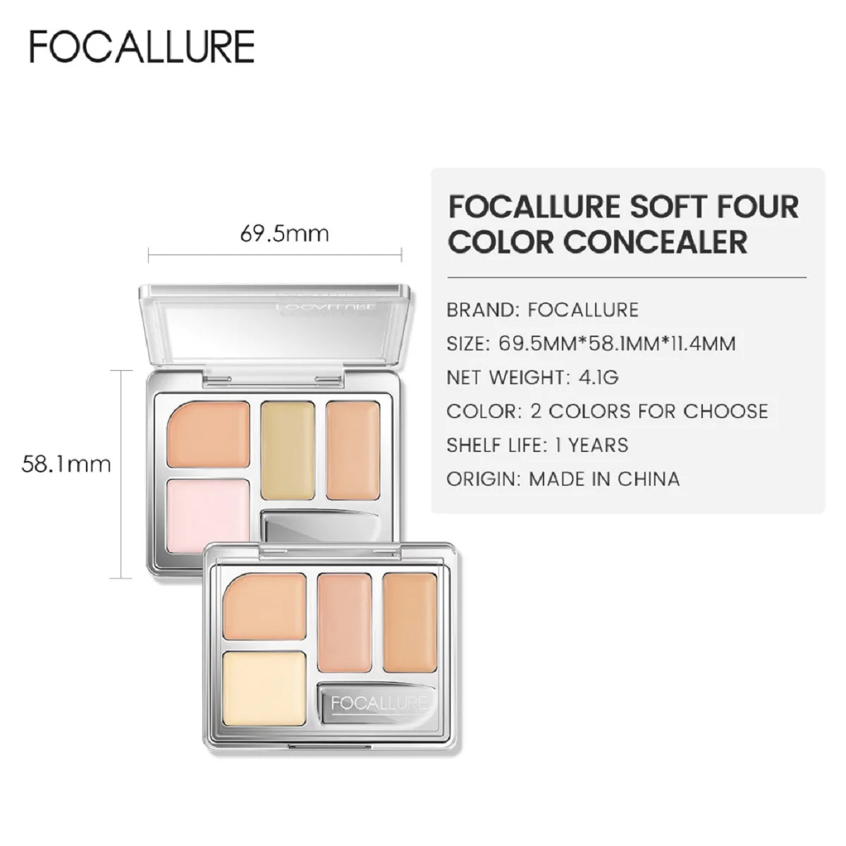 Concealer Brighten Moisturizing High Coverage