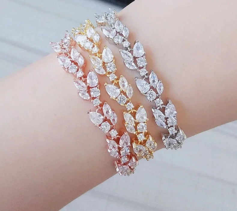 Leaf Adjustable Bracelets Bangles