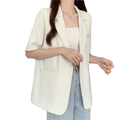 Short-sleeved Blazer