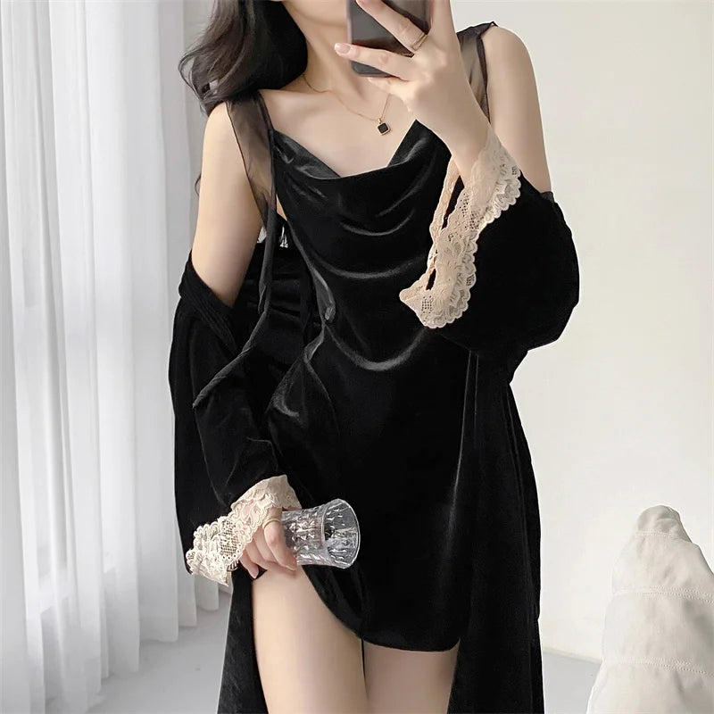 Velvet Nightdress