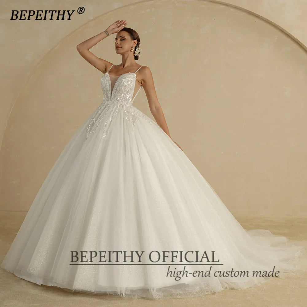 Luxury Ivory Wedding Dresses