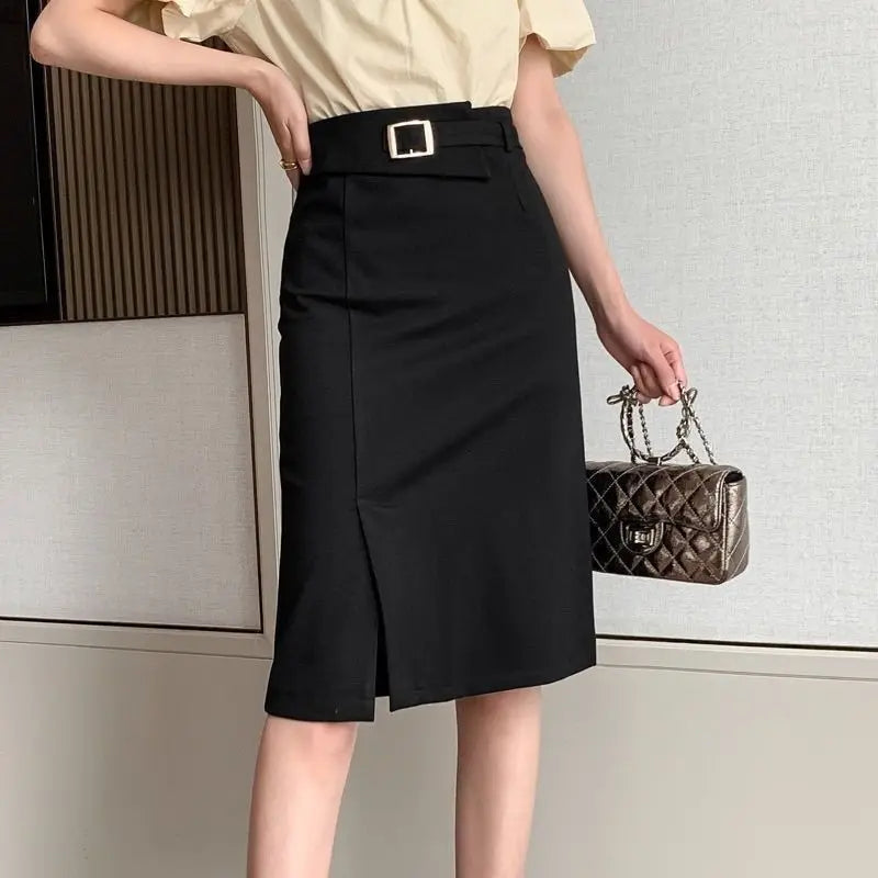 Elegant Suit Business Work Skirt