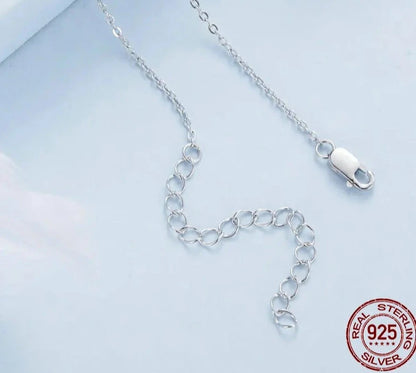 Silver Cute Bird Pendant Necklace