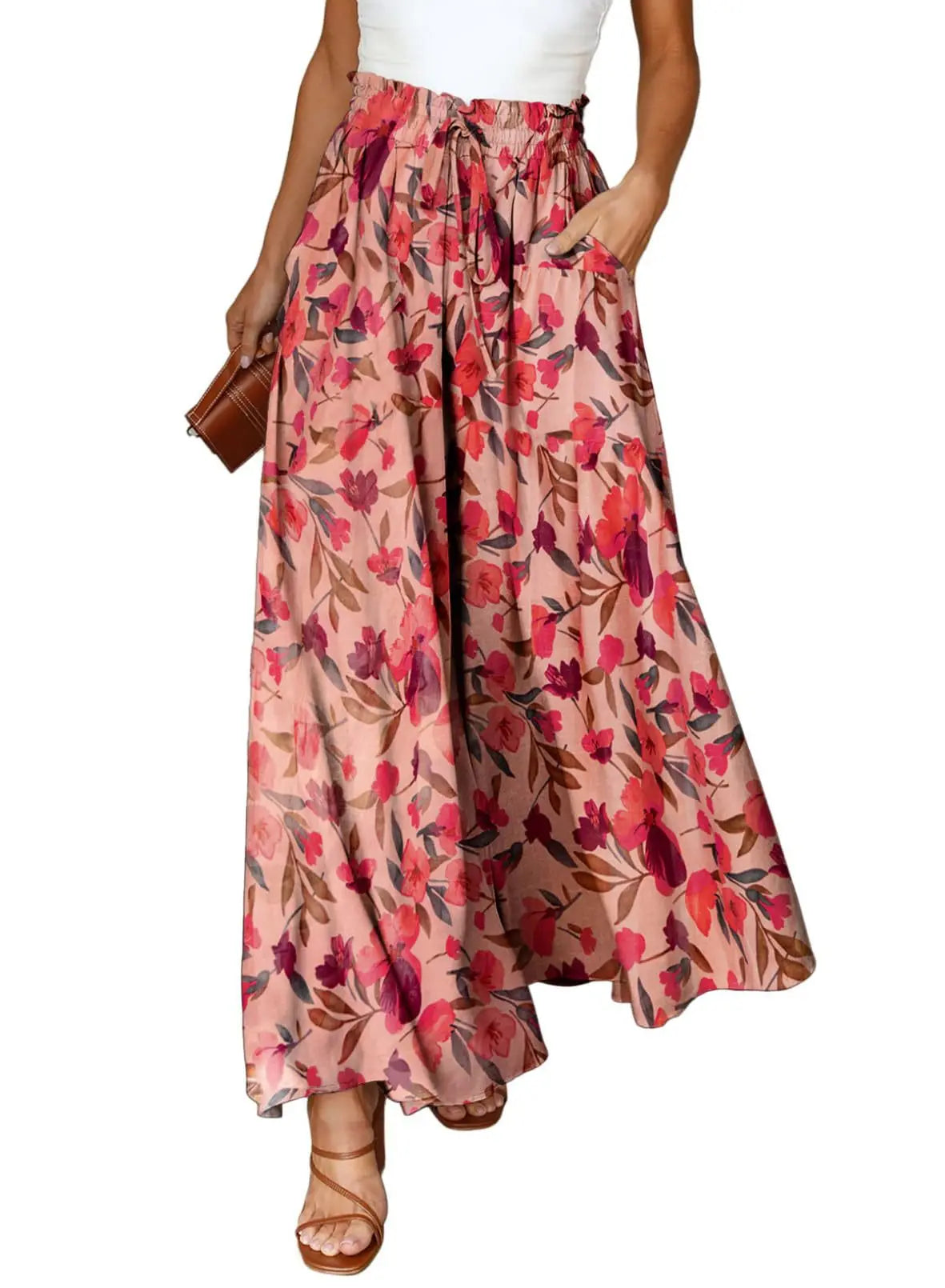 Casual Loose Wide Leg Trousers
