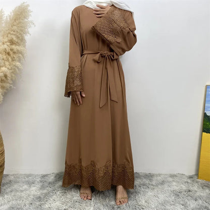 Belt Abaya with Pocket