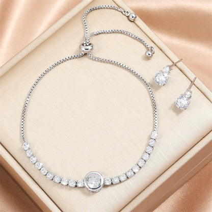 Round Cubic Zirconia Sets