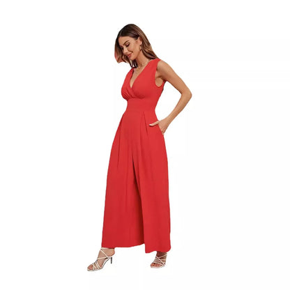 Commuter Sleeveless Jumpsuit