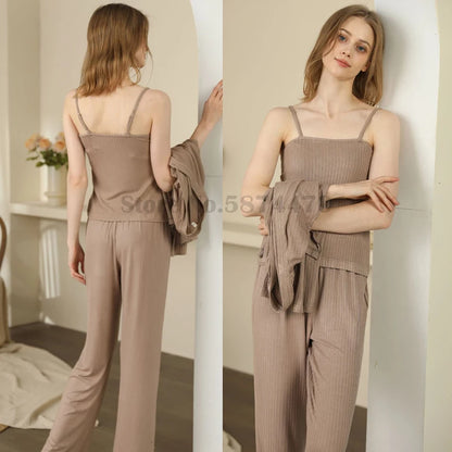 Pajamas Three Piece Set