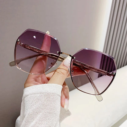 UV400 Rimless Gradient Lenses