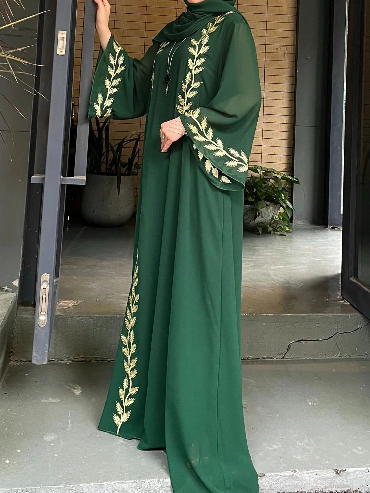 Abaya Embroidery Dress