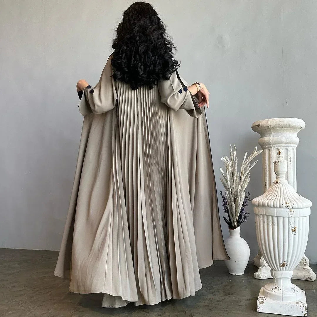 Abaya pleated