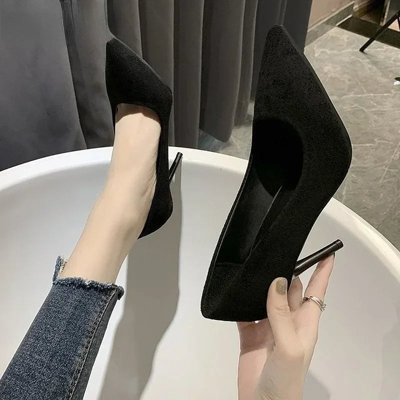 Elegant High Heels Stiletto Black