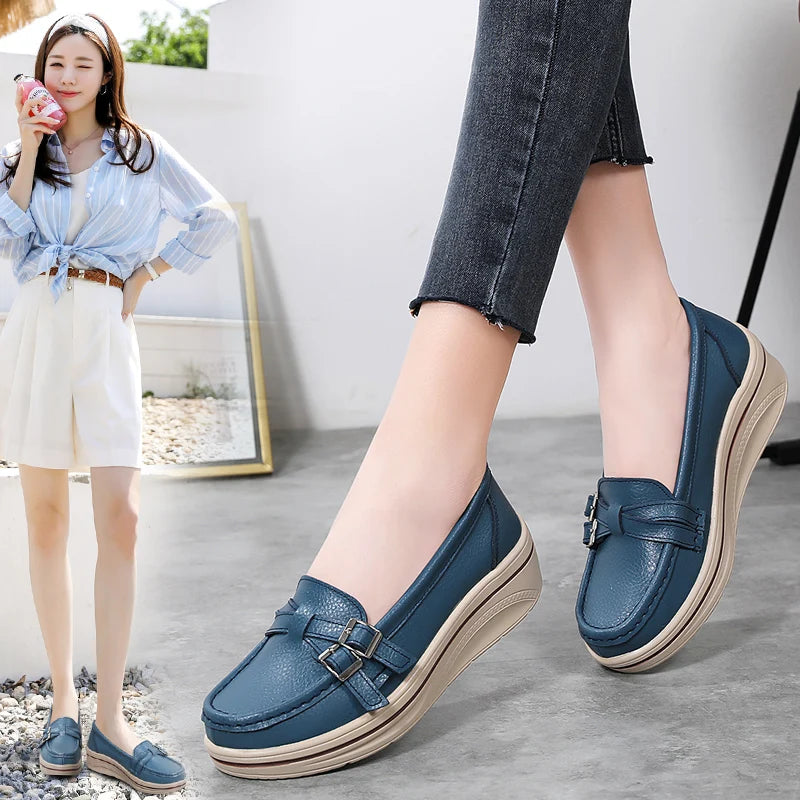 Flats Platform Loafers